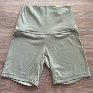 Lululemon sage green shorts